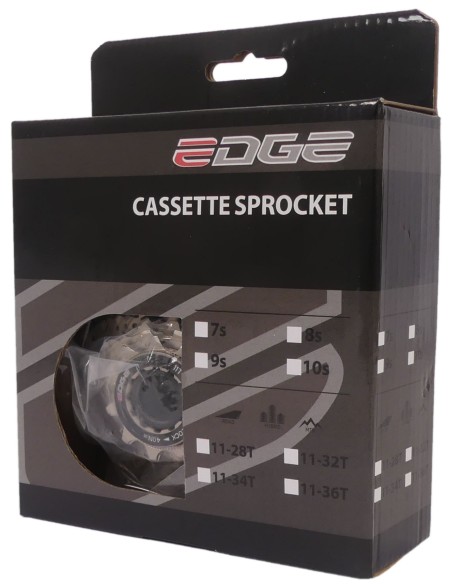 Kassette 11 fach Edge CS-R9011  11-28Z - Silber