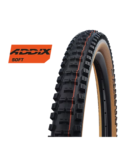 Faltreifen Schwalbe Big Betty Super Gravity 29 x 2.40" / 62-622 mm - Schwarz/Braun