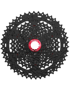 Kassette 10 fach Sunrace CS-MX3  11-46Z - Schwarz/Rot