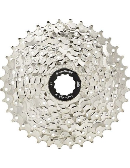 Kassette 9 fach Sunrace CS-M98 11-36Z - Nickel
