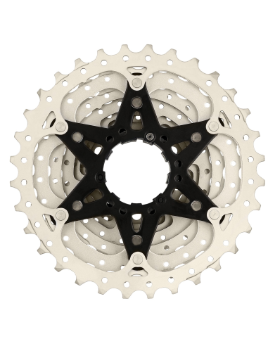 Kassette 11 fach Sunrace CSRS3 11-32Z - Metallic mit Schwarzem Spider