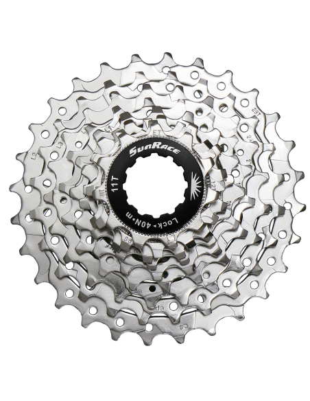 Kassette 9 fach Sunrace CSR91 11-25Z - Silber