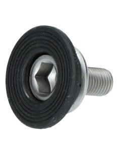 Kurbelbefestigungsschraube inkl. Abdeckkappe Shimano für FC-TX501 / FC-TY501 - Schwarz/Silber