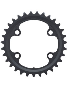 Kettenblatt 31Z Shimano GRX FC-RX810 2 x 11 fach - Schwarz