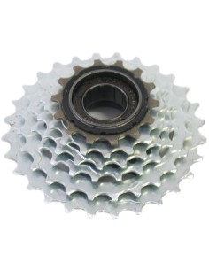 Freilaufzahnkranz 6 fach Sunrace MFM2A 14-28Z - Chrom
