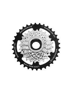 Freilaufzahnkranz 7-fach Sunrace 13-34z - Zink