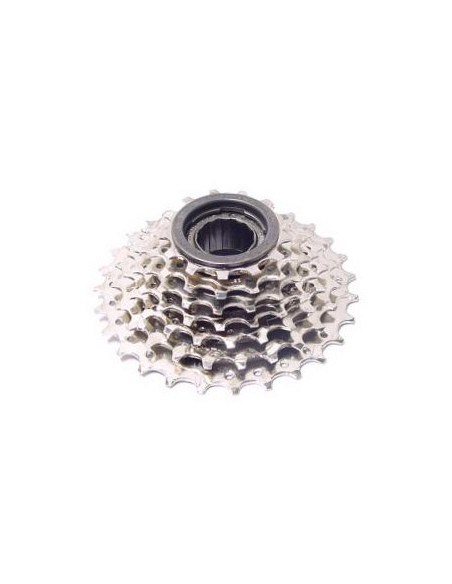 Freilaufzahnkranz 7 fach Sunrace MFM30 13-28Z - Chrom