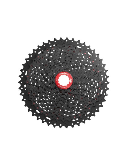 Kassette 11-fach Sunrace CSMX8 11-46Z - Schwarz/Rot