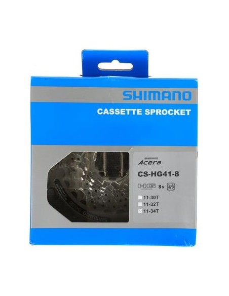 Kassette 8 fach Shimano Acera HG41 11-34Z