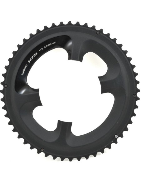 Kettenblatt 52z Shimano 105 FC-5800 MB - Schwarz (für 52-36z)