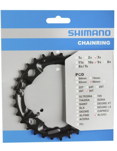 Kettenblatt 30z Shimano Alivio FC-M4000