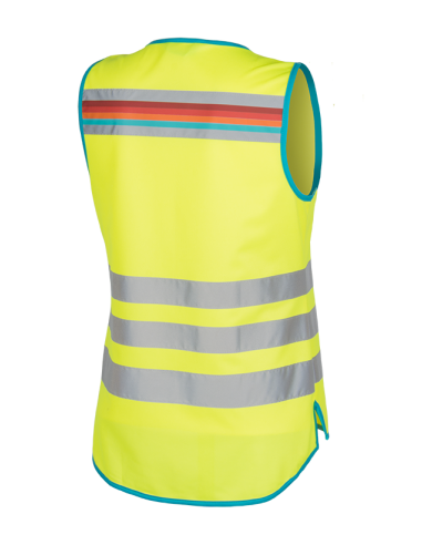 Reflexion weste Wowow Lucy X-Large - Gelb