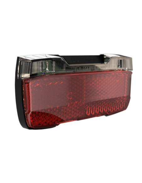 Gepäckträger Rücklicht Herrmans H-Trace Dynamo - mit Standlicht - 50mm Montage