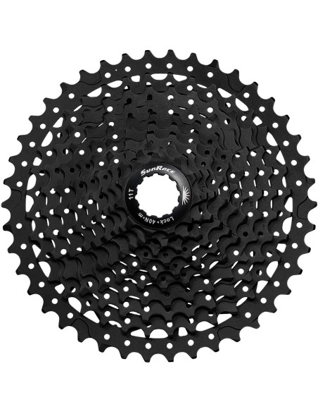 Kassetten-Zahnkranz Sunrace CSMS3 10 fach - 11-42z - Schwarz
