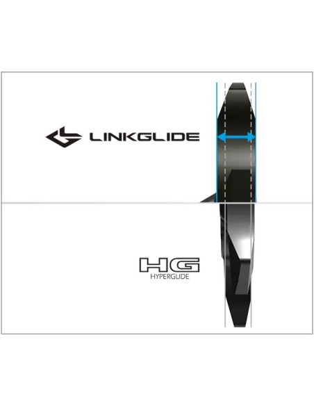 Kassetten-Zahnkranz 11fach Shimano LINKGLIDE CS-LG400 11-5