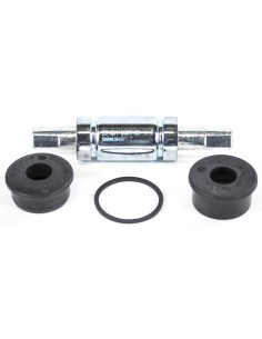 Tretlager 133mm Gazelle ohne Kettenkastenbügel - Schwarz/Silber