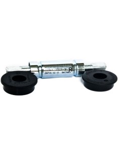 Tretlager 128mm Gazelle ohne Kettenkastenbügel - Silber