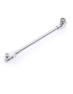 Gestängemittelteil für Hintere Gestängebremse Gazelle 15cm - Messing/Chrom