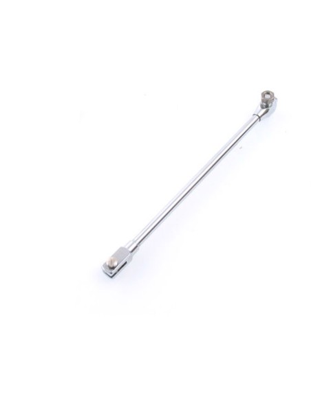 Gestängemittelteil für Hintere Gestängebremse Gazelle 22.5cm - Messing/Chrom