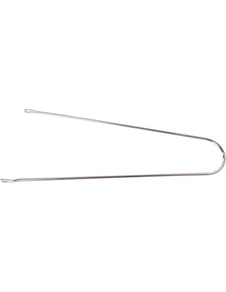Strebenbefestigung für Schutzblech (vorne)  Gazelle 28 inch 359 mm - silber