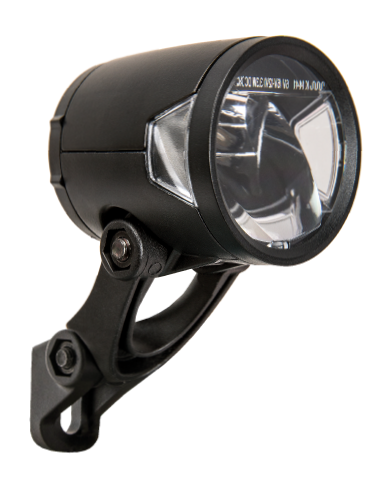 Scheinwerfer Herrmans H-Black MR8 E 6-12 Volt - mit Halterung - 180 lumen