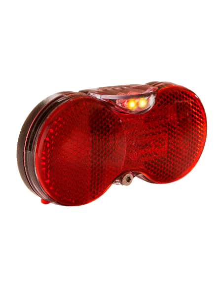 Rücklicht Gepäckträger Herrmans H-Vision Batterie - 50 mm Montage