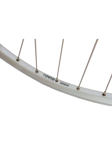 Vorderrad Rodi 28 Zoll / 622x21 Viper - 36 Loch - Silber