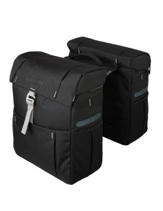Doppelpacktasche Gazelle mit MIK-Adapter - Schwarz / Oliv