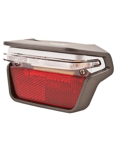 Gepäckträger Rücklicht Spanninga Brasa E-Bike 6-12 Volt (80 mm Montage)