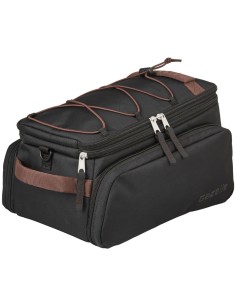 Gepäckträgertasche Gazelle Trunkbag 31 Liter - Schwarz / Dunkelbraun