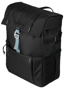 Fahrradtasche Gazelle - Black / Light olive