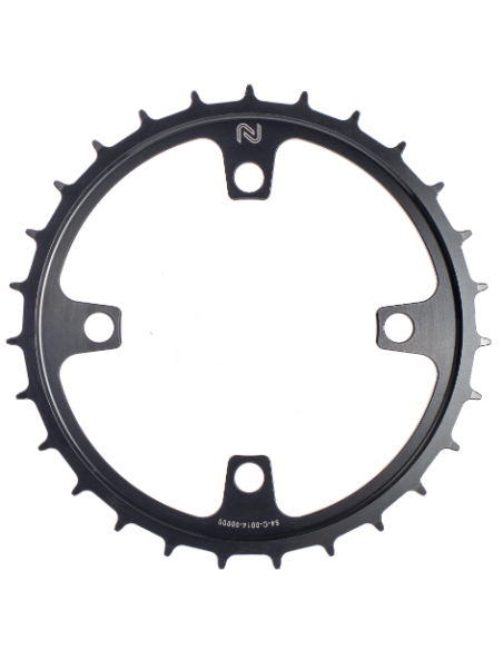 Kettenblatt 54Z Enduo Cargo 4-B 104-BCD Cl-45.5 / 53.0 - Schwarz