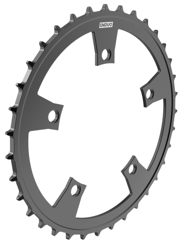 Kettenblatt 70Z Enduo Cargo 5-B 130-BCD Cl-46.7mm - Schwarz