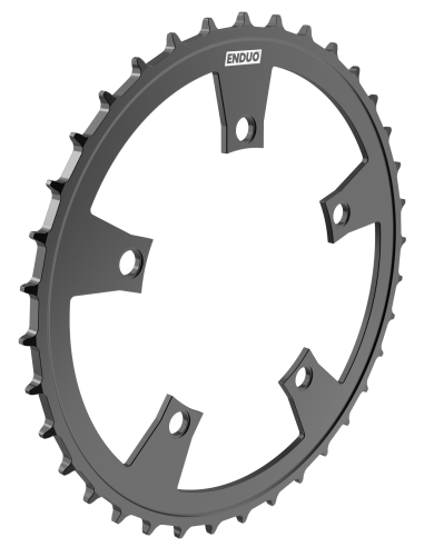 Kettenblatt 72Z Enduo Cargo 5-B 130-BCD Cl-46.7mm - Schwarz