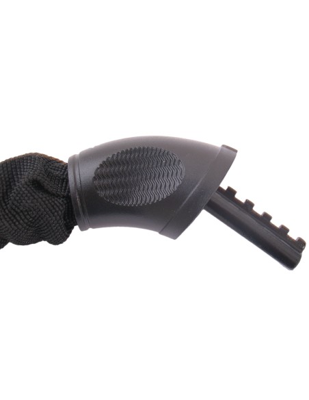 Kettenschloss mit Code Edge Trace Code 90cm - Schwarz