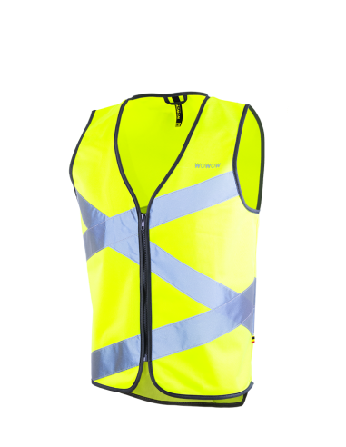 Reflexion weste Wowow Crossroad Medium - Gelb