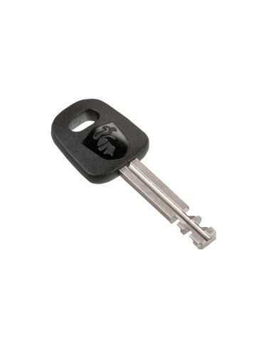 Kettenschloß Axa Absolute 9-110 mit Polyesterhülle - Schwarz