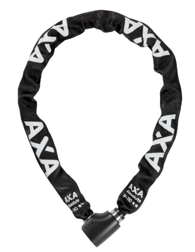 Kettenschloß Axa Absolute 9-110 mit Polyesterhülle - Schwarz