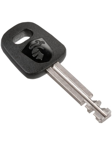 Kettenschloß Axa Absolute 9-90 mit Polyesterhülle - Schwarz