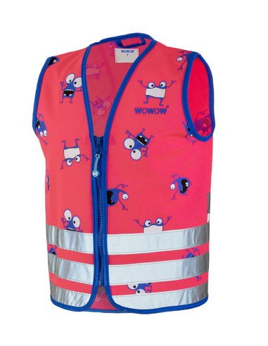 Reflexion Weste für Kinder Wowow Goyo Small - Rosa