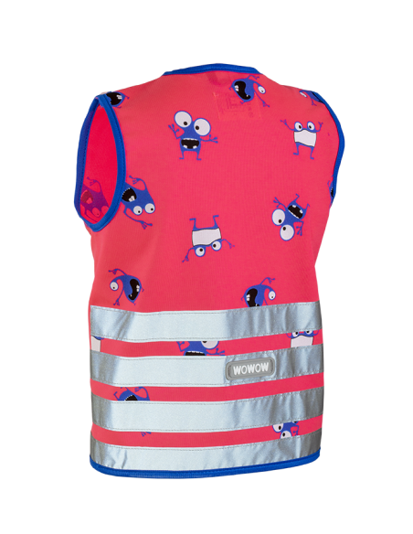 Reflexion Weste für Kinder Wowow Goyo Medium - Rosa