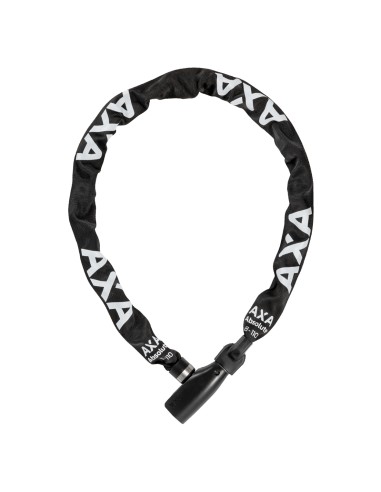 Kettenschloß Axa Absolute 8-110 mit Polyesterhülle - Schwarz