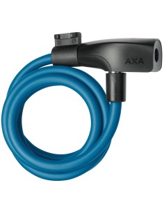 Kabelschloß Axa Resolute 8-120 - Petrol Blue