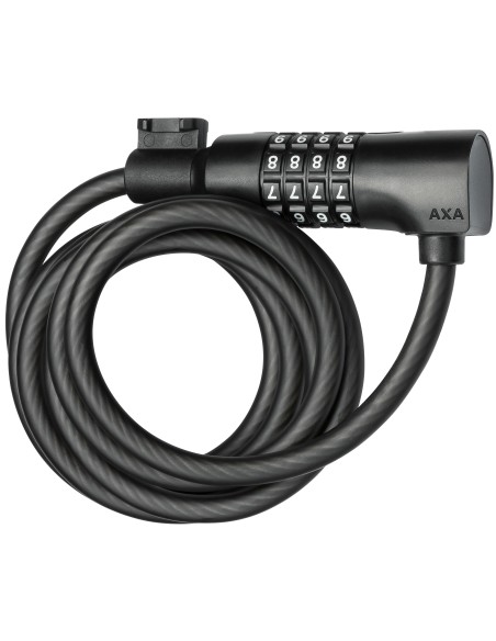 Kabelschloß Axa Resolute C8-180 Code - Schwarz