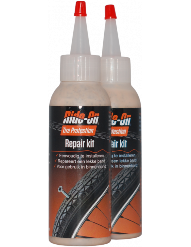 Reifendichtmittel Ride-On für Damen- und Herrenfahrräder (2x 125 ml)