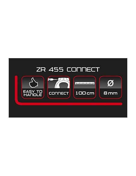 Einsteckkette Trelock ZR455 Connect 100/8 - Schwarz