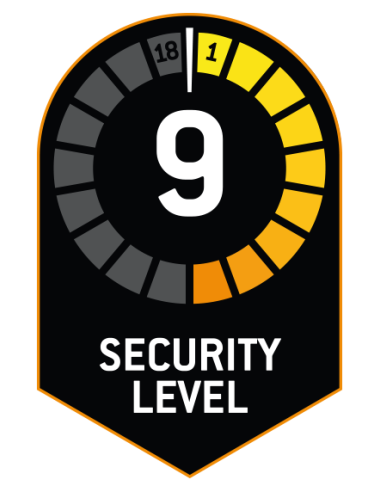 Faltschloss FS 380/100 Trigo X-Press 100cm - schwarz