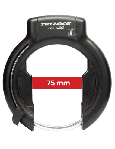 Ringschloß Trelock RS 480 Protect-O-Connect XL NAZ - Schwarz