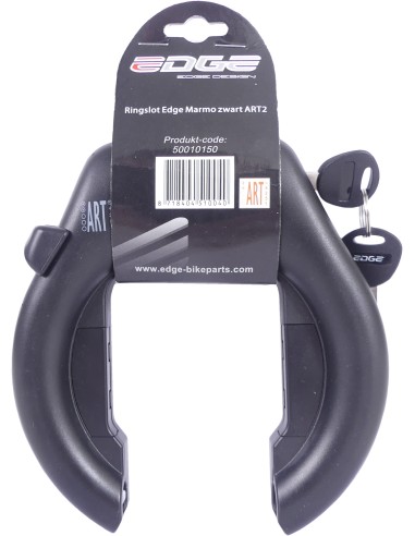 Ringschloß Edge Marmo ART2 - Schwarz