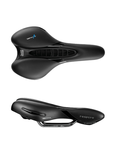 Fahrradsattel Selle Royal Respiro Athletic - All Journeys - Schwarz